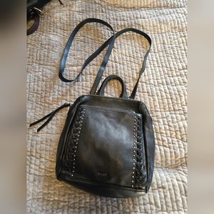 Leather crossbody